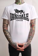 Lonsdale T-Shirt Logo Regular Fit White
