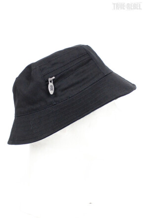 True Rebel Bucket Hat Black