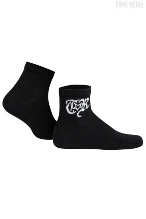 True Rebel Socks TR 3Pack Black