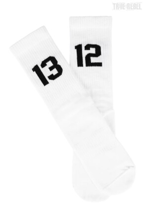 Sixblox. Socks 1312 White Black EU43-46