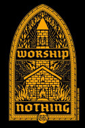 True Rebel Poster Worship Nothing (A2, gefaltet)