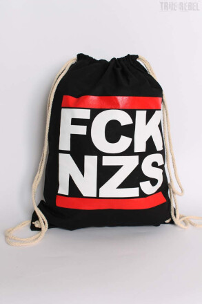 True Rebel Gymbag FCK NZS Black