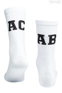Sixblox. Socks ACAB White Black