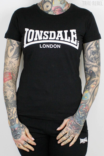 Lonsdale Ladies Shirt Cartmel Black