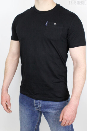 Ben Sherman T-Shirt Signature Pocket Black