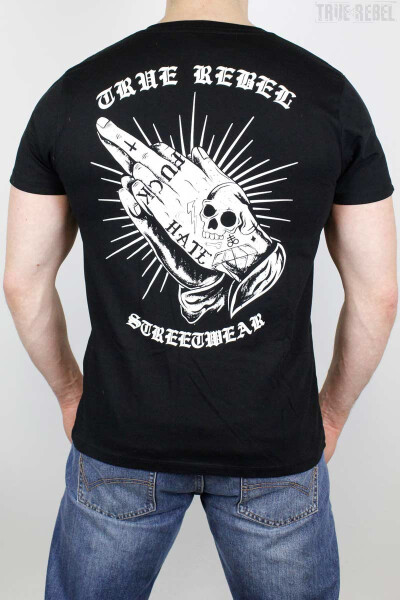True Rebel T-Shirt Praise TR Black