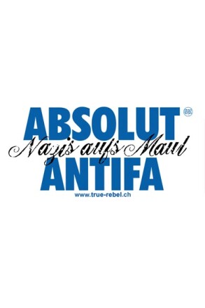 Sticker Absolut Antifa (A7, 25Stck)
