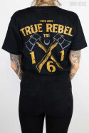 True Rebel T-Shirt Axes Black 
