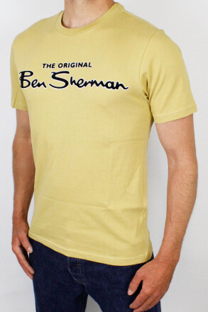 Ben Sherman T-Shirt Signature Logo Stone