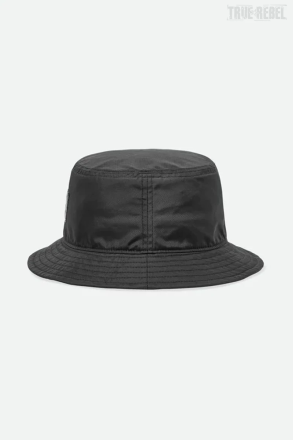 Brixton Packable Bucket Hat Vintage Nylon Black