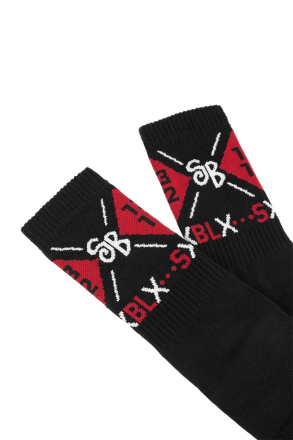 Sixblox. Socks 1312 Checked Black