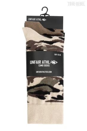Unfair Athletics Camo Socks (2 Pack)