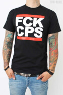 True Rebel T-Shirt FCK CPS Black