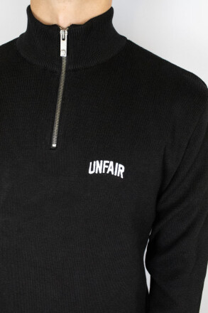 Unfair Athletics Knitted Troyer Black
