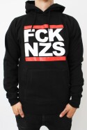 True Rebel Hoodie FCK NZS Black