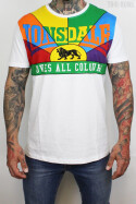 Lonsdale T-Shirt Loves All Colours Regular Fit White