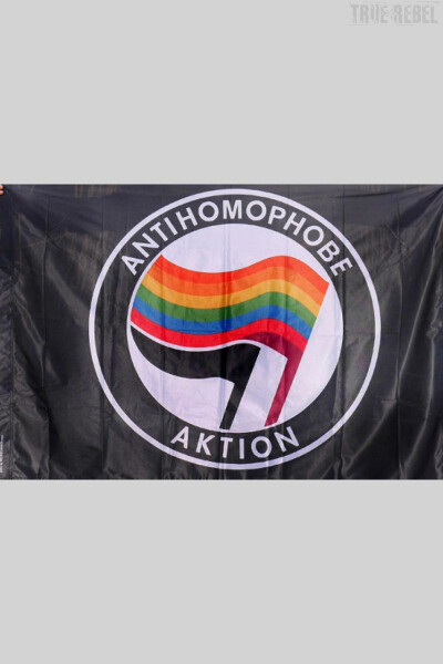 Flag Anti Homophobe Aktion 2 100x150cm