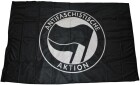 Flag Antifa Aktion Black/Black 150x100cm