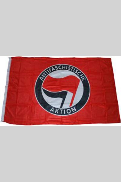 Flag Antifa Aktion Red 150x100cm