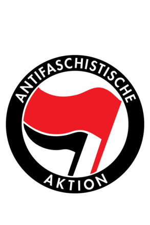 Sticker Antifa Aktion (10cm, 20 Stk)